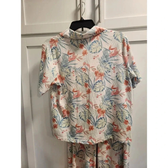 Ink+Ivy Women’s Tropical Garden Palm Pajama Set - Picture 5 of 10